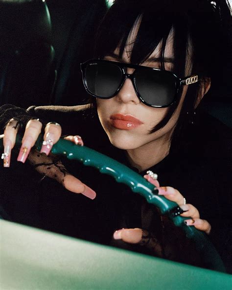 gucci billie eilish sunglasses|billie eilish gucci glasses.